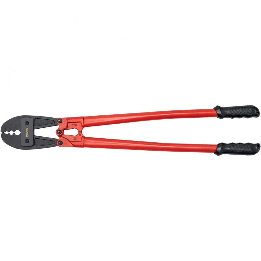 VEVOR 30 Inch Hand Swager Crimper 3 Cavity 5/32 1/4 5/16inch Swaging Tool for Copper Aluminum Oval Sleeves and Stop Sleeves Wire Rope Crimping Tool Propress Swage Tool Long Handle Labor Save