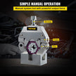 VEVOR Manually Operated AC Hose Crimper Hydra-Krimp 71550 Manual AC Hose Crimper Kit Air Conditioning Repair Handheld AC Hose Crimping Tool with 4 Dies