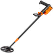 VEVOR Metal Detector for Kids, 6 Inch Waterproof Search Coil with LCD Display, Adjustable 26''-36'' Gold Detector, Lightweight Carbon Fiber Stem for Junior & Youth Detecting Gold Coin Treasure
