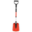 VEVOR Snow Shovel for Driveway, 9 in Foldable Snow Shovel with D-shaped Handle, , 36-40 in Adjustable, Lightweight Aluminum Alloy Snows Removal Tool, Reduce Back Strains for Garden Car Camping