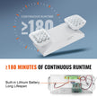 VEVOR 6 PCs Commercial Emergency Light LED Exit Lighting Fixtures Backup Battery