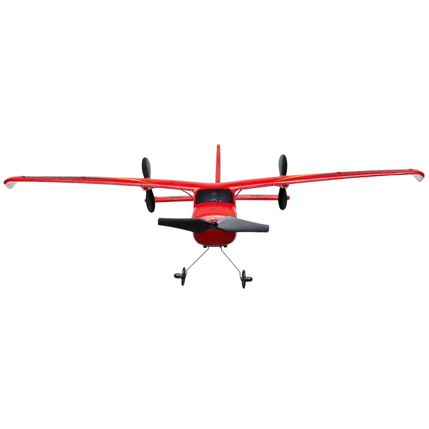 VEVOR RC Airplane EPP Foam RC Plane Toy with 2.4 GHz Remote Control 2 Batteries