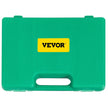 VEVOR Hydraulic Pressure Test Kit 25/40/60MPa, Hydraulic Test Gauge Kit with 6 Couplings, Hydraulic Gauge Kit Made of 304 Stainless Steel, for Excavator Construction Machinery, Green