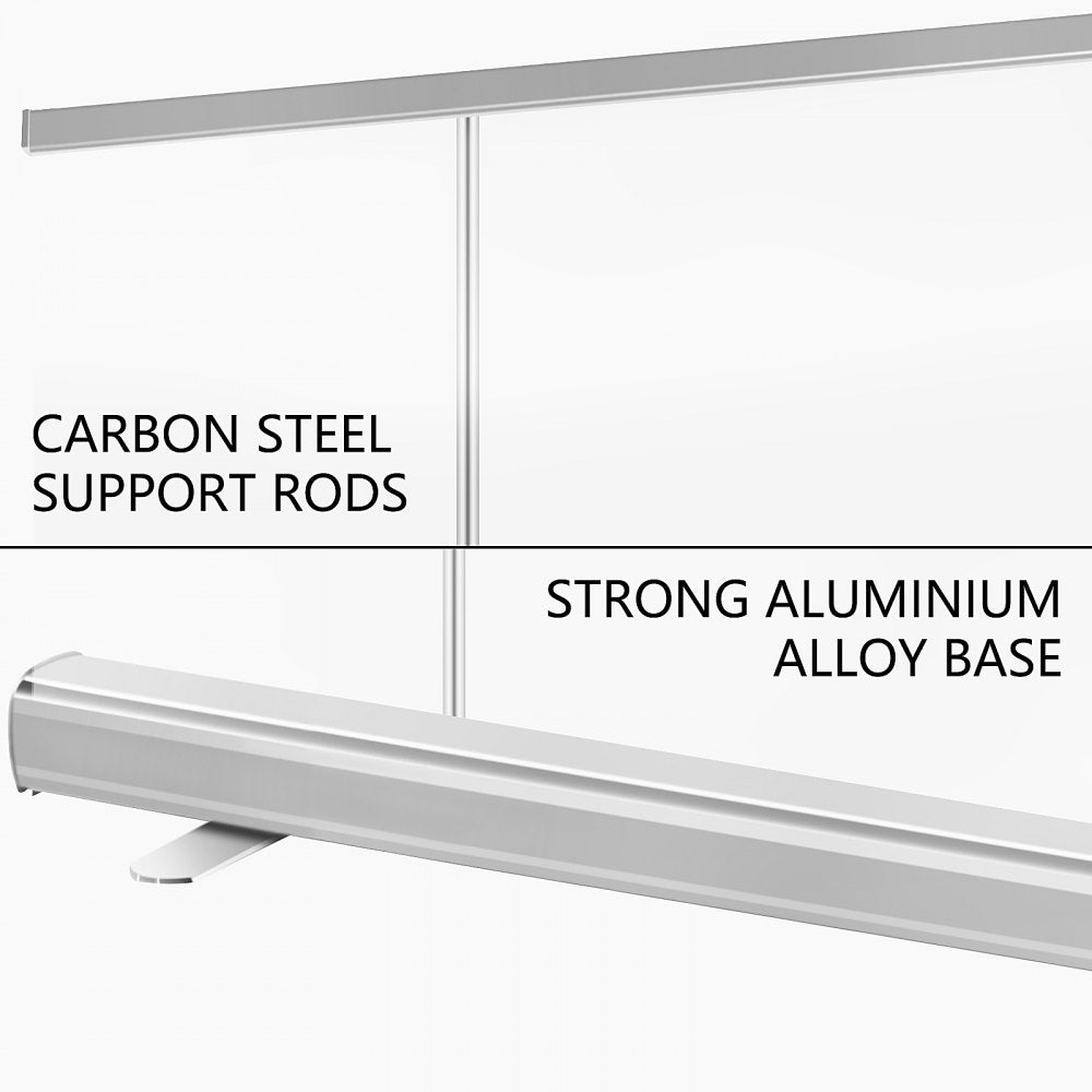 VEVOR Floor Standing Sneeze Guard, 48\