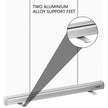 VEVOR Floor Standing Sneeze Guard, 48\