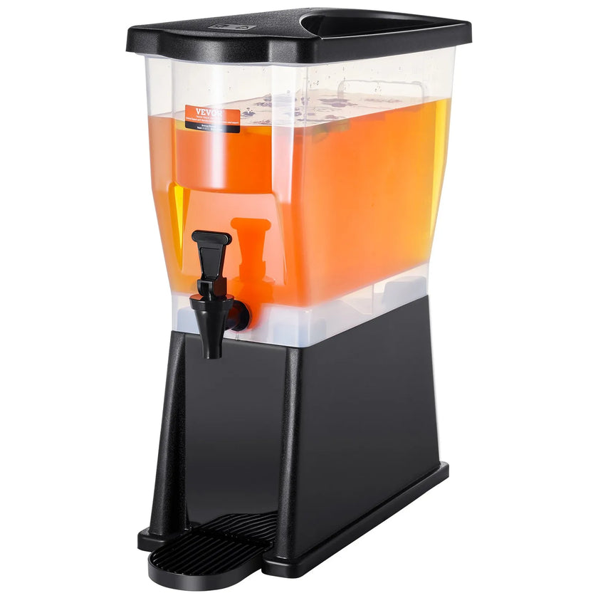 VEVOR Beverage Dispenser, 3 Gallon Drink Dispenser for Parties, Plastic Juice Dispenser with Stand Spigot Lid, Iced Tea Lemonade Juice Water Dispenser, for Restaurants, Hotels, Parties