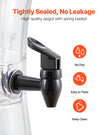 VEVOR Drink Dispenser 3.4 Gal Beverage Dispenser for Parties Plastic with Spigot