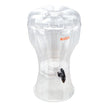VEVOR Drink Dispenser 3.4 Gal Beverage Dispenser for Parties Plastic with Spigot