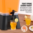 VEVOR Drink Dispenser 5 Gal Beverage Dispenser for Parties Plastic with Spigot