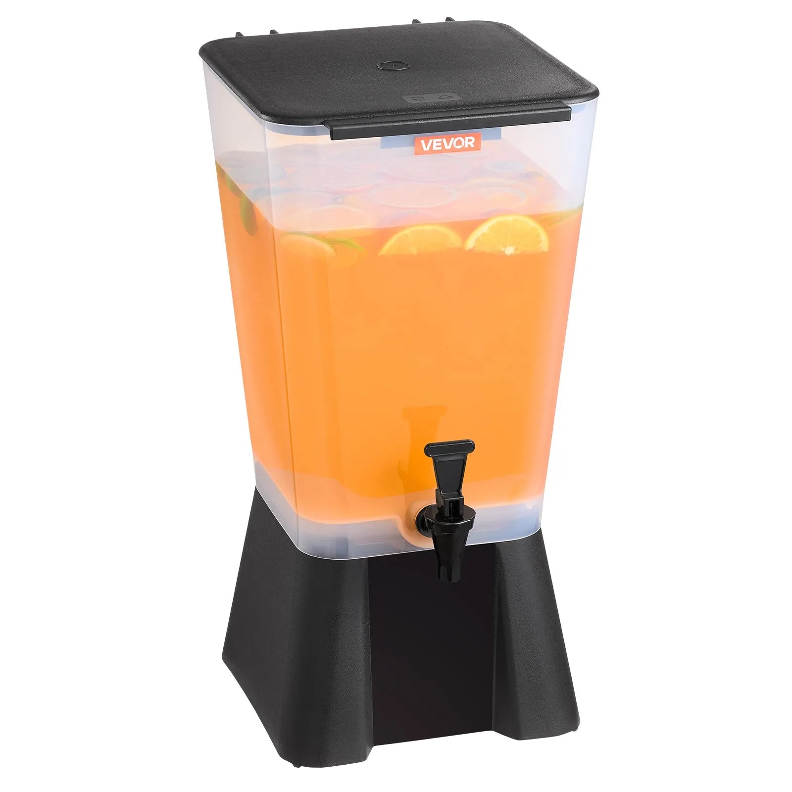 VEVOR Drink Dispenser 5 Gal Beverage Dispenser for Parties Plastic with Spigot