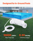 VEVOR Salt Water Chlorinator System W3T-Cell-3 for In-Ground Pool 15000 Gallons