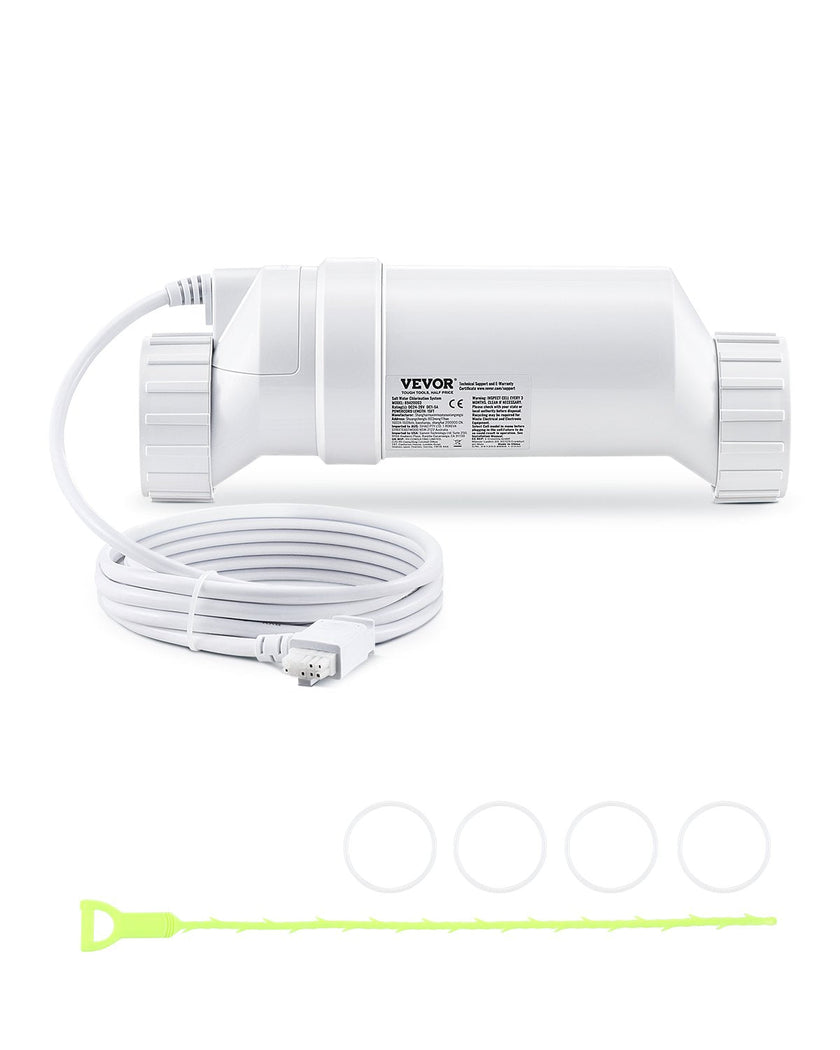 VEVOR Salt Water Chlorinator System W3T-Cell-3 for In-Ground Pool 15000 Gallons