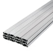 VEVOR Spring Wire and Lock Channel, 6.56ft Spring Lock & U-Channel Bundle for Greenhouse, 30 Packs PE Coated Spring Wire & Aluminum Alloy Channel, Plastic Poly Film or Shade Cloth Attachment with Scre