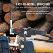 VEVOR Hydraulic Log Splitter Valve 1 Spool, 25 GPM Hydraulic Directional Control Valve, 3626PSI Hydraulic Loader Valve, Hydraulic Joystick Control Valve for Small Tractors, Loaders, Log Splitter
