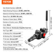 VEVOR Hydraulic Log Splitter Valve 1 Spool, 25 GPM Hydraulic Directional Control Valve, 3626PSI Hydraulic Loader Valve, Hydraulic Joystick Control Valve for Small Tractors, Loaders, Log Splitter