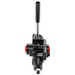VEVOR Hydraulic Log Splitter Valve 1 Spool, 25 GPM Hydraulic Directional Control Valve, 3626PSI Hydraulic Loader Valve, Hydraulic Joystick Control Valve for Small Tractors, Loaders, Log Splitter