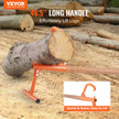 VEVOR Timberjack 46.5 in Heavy Duty Log Lifter Wooden Handle for Max 15