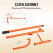 VEVOR Timberjack 46.5 in Heavy Duty Log Lifter Metal Handle for Max 15