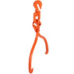 VEVOR Log Skidding Tongs, 18 inch 2 Claw Log Lifting Tongs, Heavy Duty Rotating Steel Lumber Skidding Tongs, 772 lbs/350 kg Loading Capacity, Log Lifting, Handling, Dragging & Carrying Tool