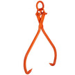 VEVOR Log Skidding Tongs, 32 inch 2 Claw Log Lifting Tongs, Heavy Duty Steel Lumber Skidding Tongs, 1543 lbs/700 kg Loading Capacity, Log Lifting, Handling, Dragging & Carrying Tool