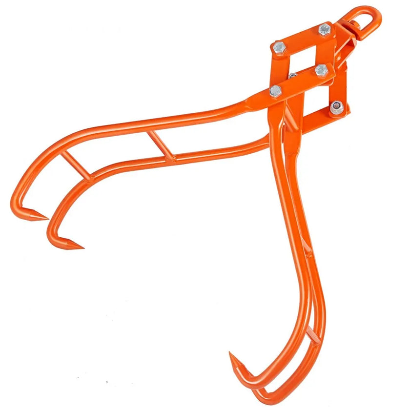 VEVOR Timber Claw Hook, 36 inch 4 Claw Log Grapple for Logging Tongs, Swivel Steel Log Lifting Tongs, Eagle Claws Design with 3307 lbs/1500 kg Loading Capacity for Tractors, ATVs, Trucks, Forklifts