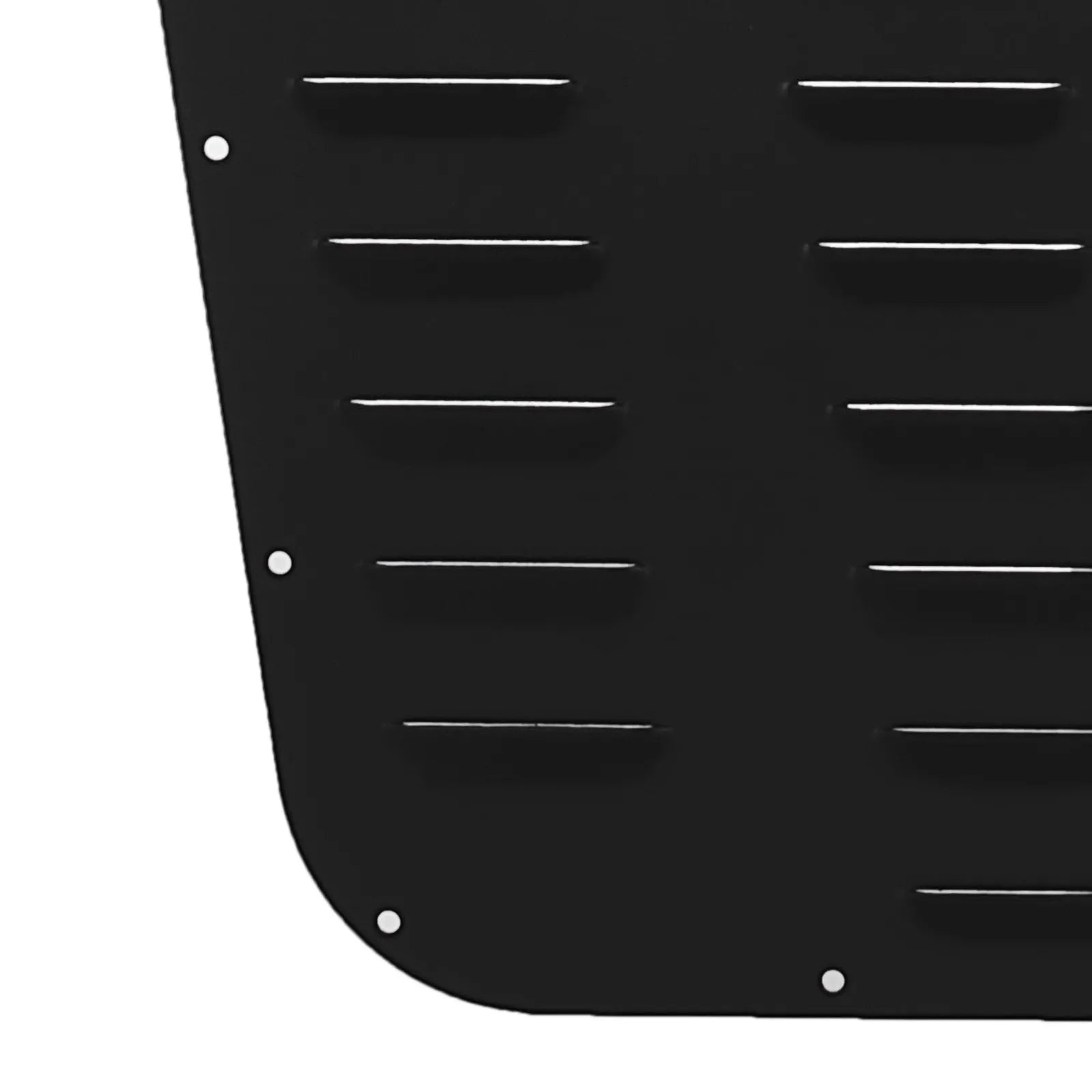 VEVOR Vented Hood Louver Black Powder Coat Front Liner for 2013-2017 Jeep Wrangler JK
