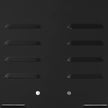 VEVOR Vented Hood Louver Black Powder Coat Front Liner for 2013-2017 Jeep Wrangler JK