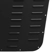 VEVOR Vented Hood Louver Black Powder Coat Front Liner for 2013-2017 Jeep Wrangler JK