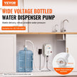 VEVOR 20 ft Bottled Water System, Water Dispensing System Single Inlet US Plug with AC/DC Adapter Suitable for Refrigerator Ice Maker Coffee Makers and Water Dispensers