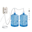 VEVOR Bottled Water Dispensing System 20 ft Water Dispensing Pump System with US Plug 115V AC Perfect for 5 Gallon Bottle (Dual Inlet) Bottled Water Dispensing System 20 ft with with US Plug 115V AC P