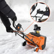 VEVOR Electric Snow Blower, 20 inch 15A Corded Snow Thrower with Dual LED Headlights & 180° Rotating Chute, 25FT Throwing Distance, 12