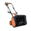 VEVOR Electric Snow Shovel, 12A 17 inch Corded Snow Shovel, 60° Adjustable Chute, 20 ft Throwing Distance, Snowthrower with Dual Safety Switch, Winter Ice Removal Tool for Driveway Sidewalk Patio