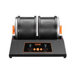 Rock Tumbler Machine 8 lbs Rock Polishing Kit 9 Speed 9-Day Timer Dual Barrels
