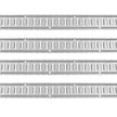 VEVOR E Track Tie-Down Rail Kit, 34PCS 5FT E-Tracks Set Includes 8 Steel Rails & 2 Single Slot & 8 O Rings & 8 Tie-Offs w/ D-Ring & 8 End Caps, Securing Accessories for Cargo, Motorcycles, and Bikes