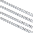 VEVOR E Track Tie-Down Rail Kit, 34PCS 5FT E-Tracks Set Includes 8 Steel Rails & 2 Single Slot & 8 O Rings & 8 Tie-Offs w/ D-Ring & 8 End Caps, Securing Accessories for Cargo, Motorcycles, and Bikes