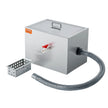 VEVOR Commercial Grease Trap, 8 LBS Grease Interceptor, Side Inlet Interceptor, Under Sink Stainless Steel Grease Trap, 2.8 GPM Waste Water Oil-water Separator, for Restaurant Canteen Home Kitchen