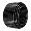 VEVOR Air Compressor Line Kit 3/4'' x 200FT PU Air Compressor Line System Black