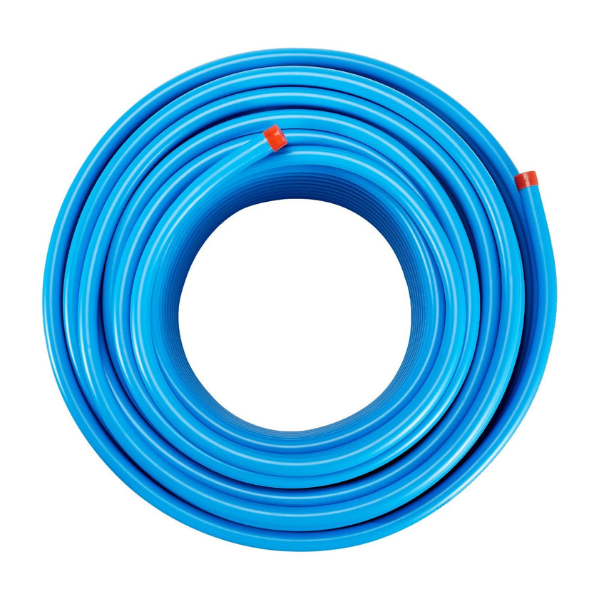 VEVOR Air Compressor Line Kit 3/4'' x 300FT HDPE/Aluminum Air Piping System Blue