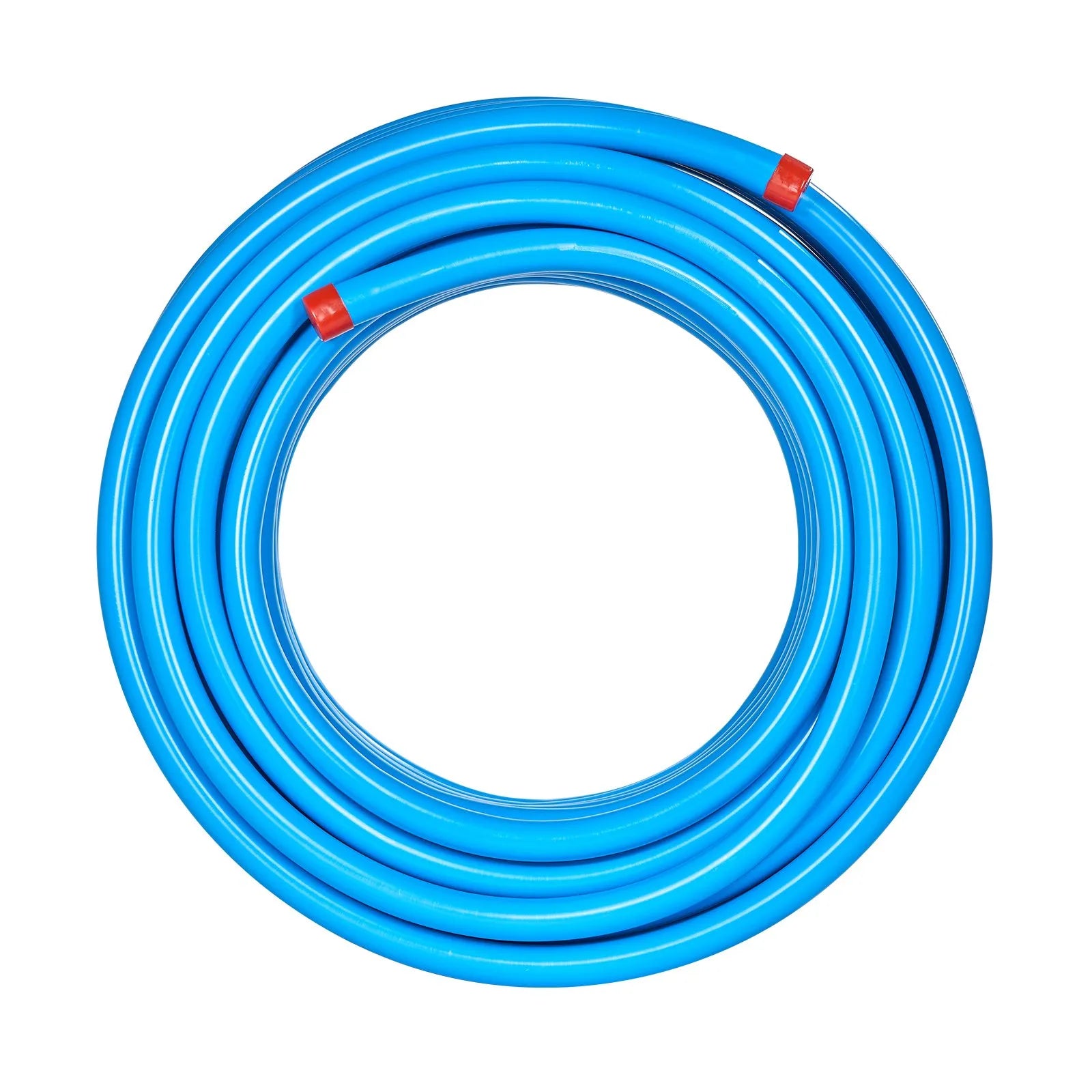VEVOR Air Compressor Line Kit 3/4'' x 100FT HDPE/Aluminum Air Piping System Blue