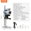 VEVOR Fabric Cutter, 750W High-Speed Straight Knife Cloth Cutting Machine, 9.8