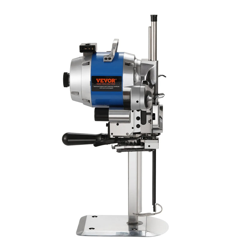 VEVOR Fabric Cutter, 750W High-Speed Straight Knife Cloth Cutting Machine, 9.8