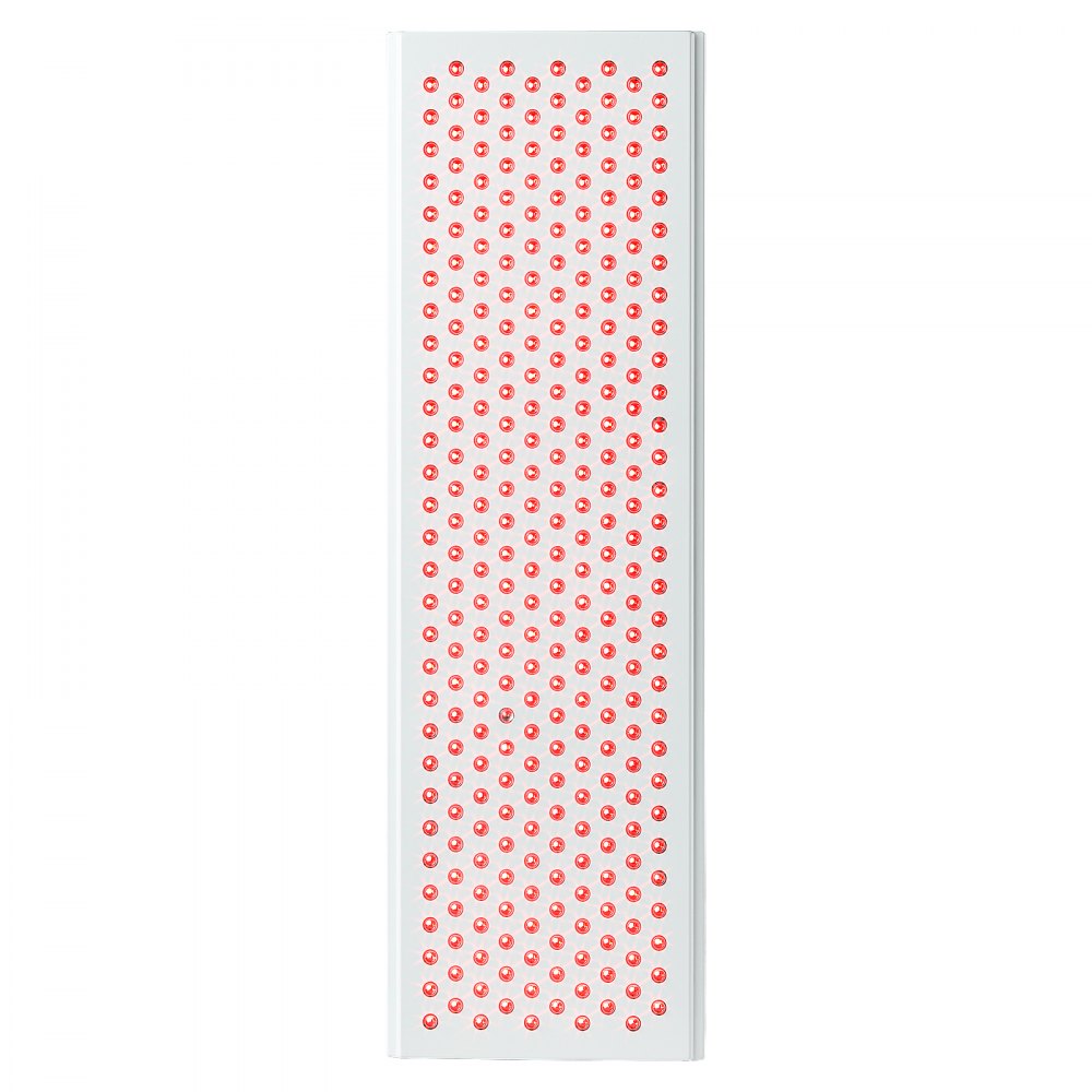 VEVOR Red Light Therapy for Whole Body, 300 Dual-Chip LEDS, 10Hz/40Hz Pulse, 3 Timing Setting, Red 660nm & Near Infrared 850nm Light Therapy Panel for Pain Relief, Wound Healing, Skin Health, 300W