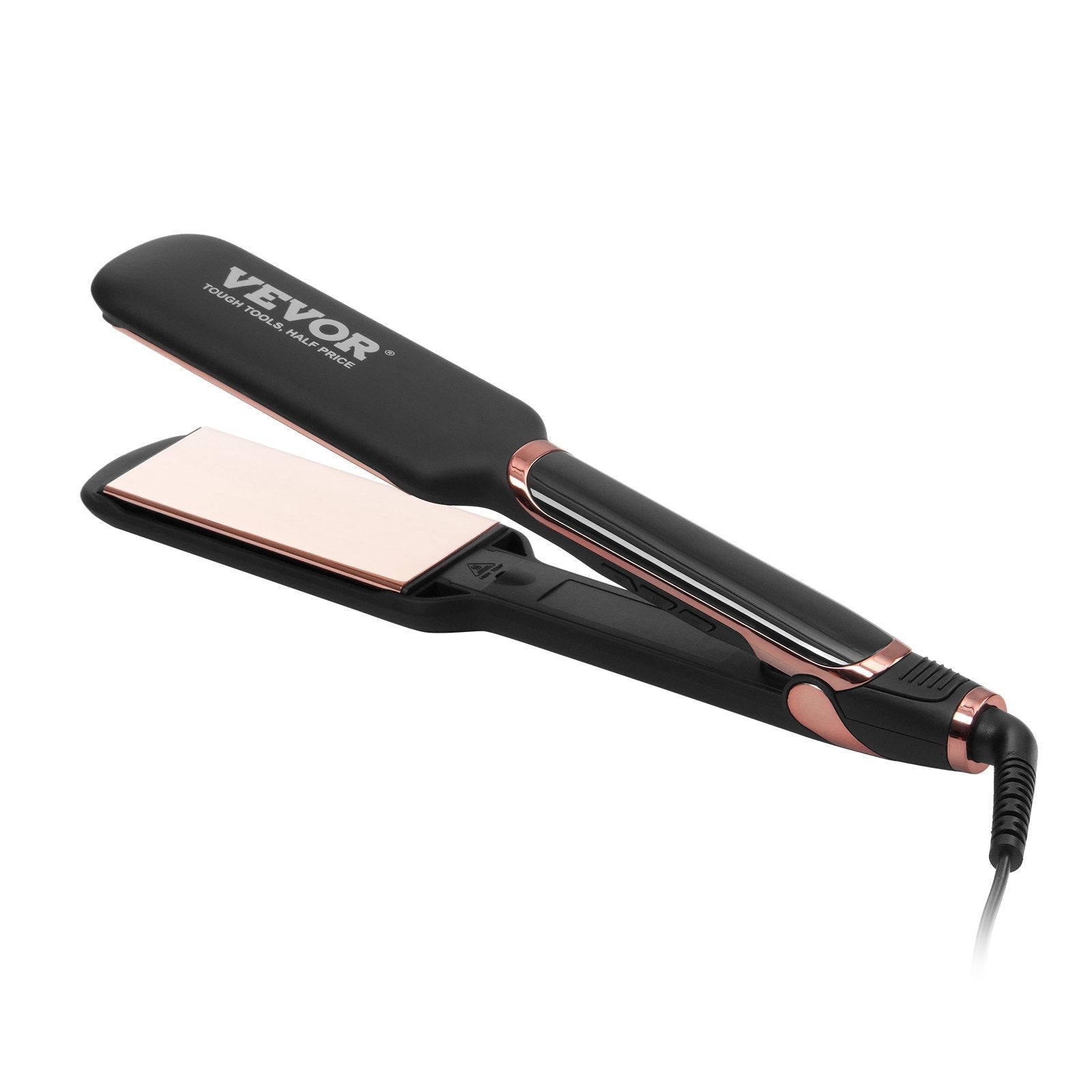 VEVOR 2-inch Hair Straightener Flat Iron with Infrared Technology & Negative Ion