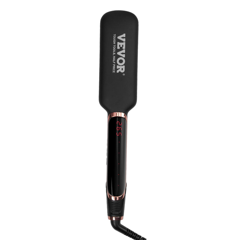 VEVOR 2-inch Hair Straightener Flat Iron with Infrared Technology & Negative Ion