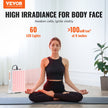 Product Title  VEVOR Red Light Therapy Panel for Body & Face, 60 Dual-Chip LEDs, 660nm Red & 850nm Near Infrared Light Therapy, 80W High-Power Recovery Lamp with Stand