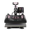 VEVOR 5 in 1 Heat Press Machine 15x15 in 30oz Tumbler Press T-Shirts Black