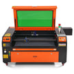 VEVOR 100W CO2 Laser Engraver, 24 x 35 in, 19.7 IPS Laser Cutter Machine with 2-Way Pass Air Assist, Compatible with LightBurn, CorelDRAW, AutoCAD, Windows, Mac OS, Linux, for Wood Acrylic Fabric More