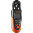 VEVOR Bluetooth Handheld Anemometer, 14℉-140℉, Digital Wind Speed Meter Gauge with LED Backlight Screen, Measures Wind Velocity Wind Temperature Air Flow Wind Chill, for Surfing Drone Flying HVAC