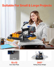 Heat Press Machine Sublimation Machine 15 x 15 inch 8 In 1 Blue Heat Press Set