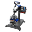 Heat Press Machine Sublimation Machine 15 x 15 inch 8 In 1 Blue Heat Press Set